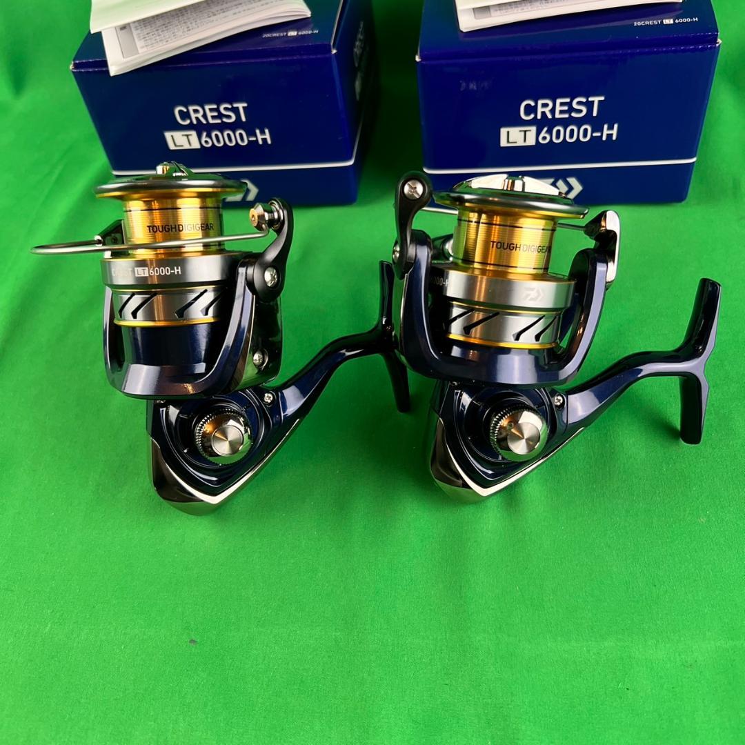 【未使用品】　DAIWA ダイワ 20クレストＬＴ 6000-Ｈ 2個まとめ