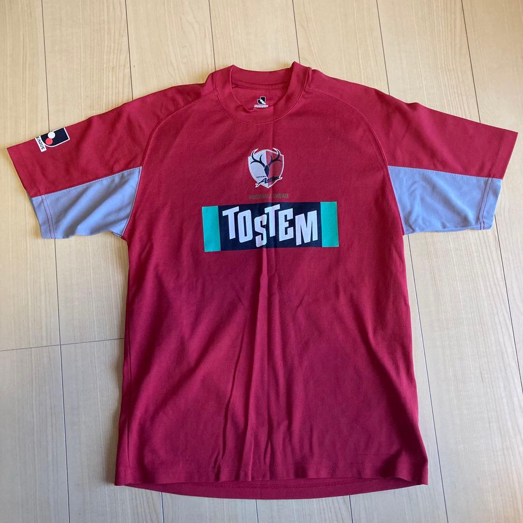 鹿島アントラーズ　サイン入りtシャツ　Mサイズ、Lサイズ2点
