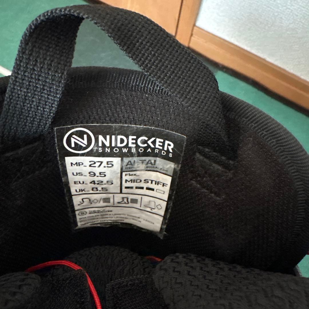 23-24Nidecker ALTAI スノーボードブーツ 27.5㎝