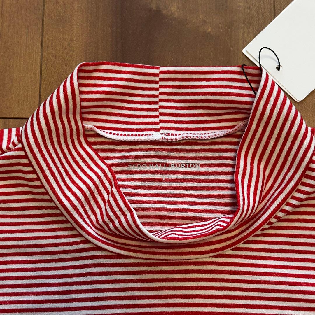 ゼロハリバートン　モックネック　半袖　サイズL メンズ　ゴルフウェア　春夏　新品