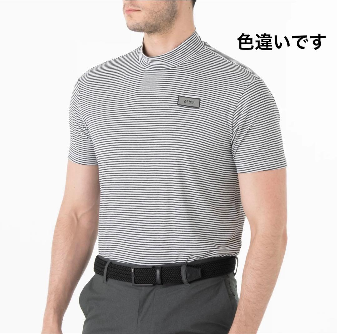 ゼロハリバートン　モックネック　半袖　サイズL メンズ　ゴルフウェア　春夏　新品