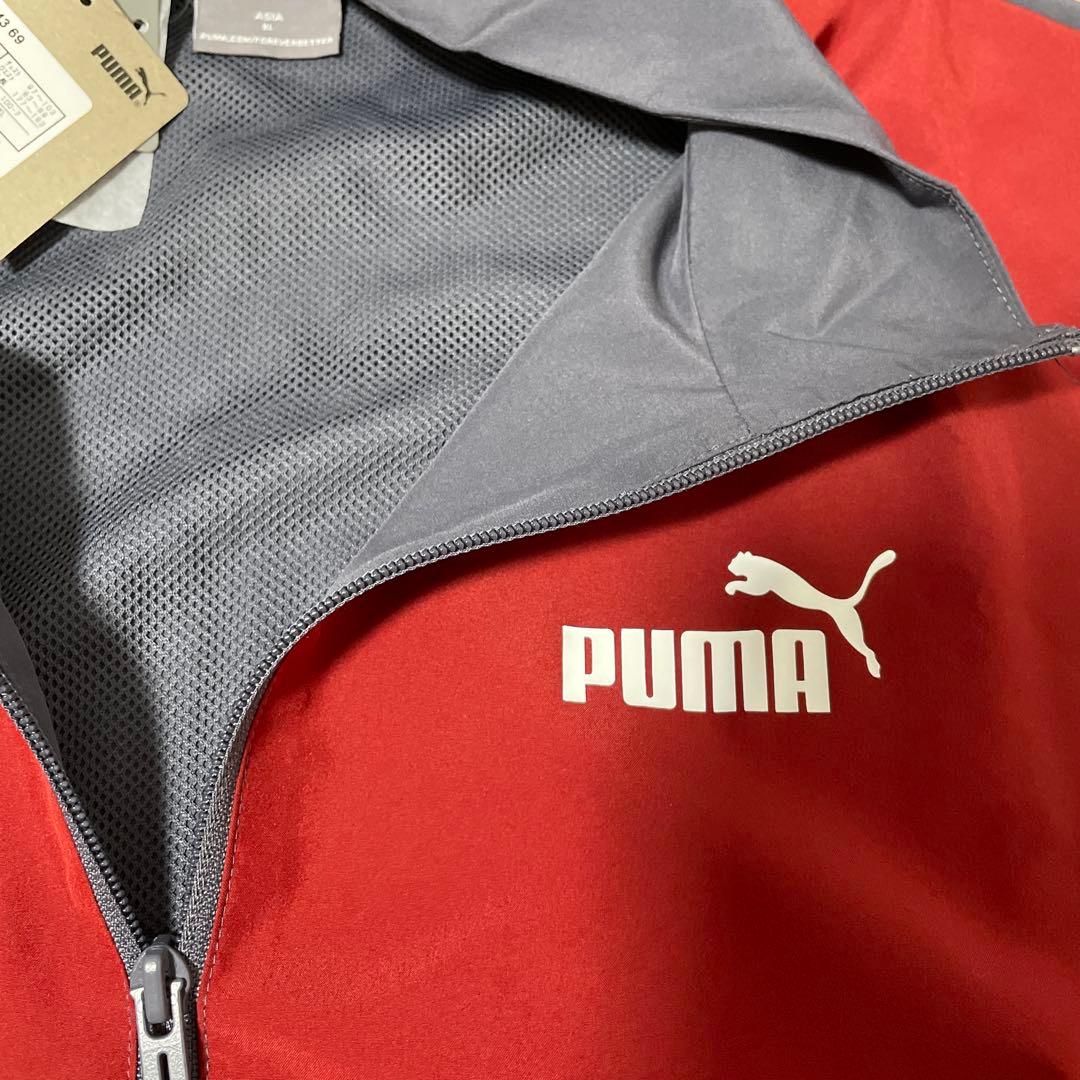 【新品未使用】プーマPUMA ジャージ　上下セット　XL ウインドブレーカー