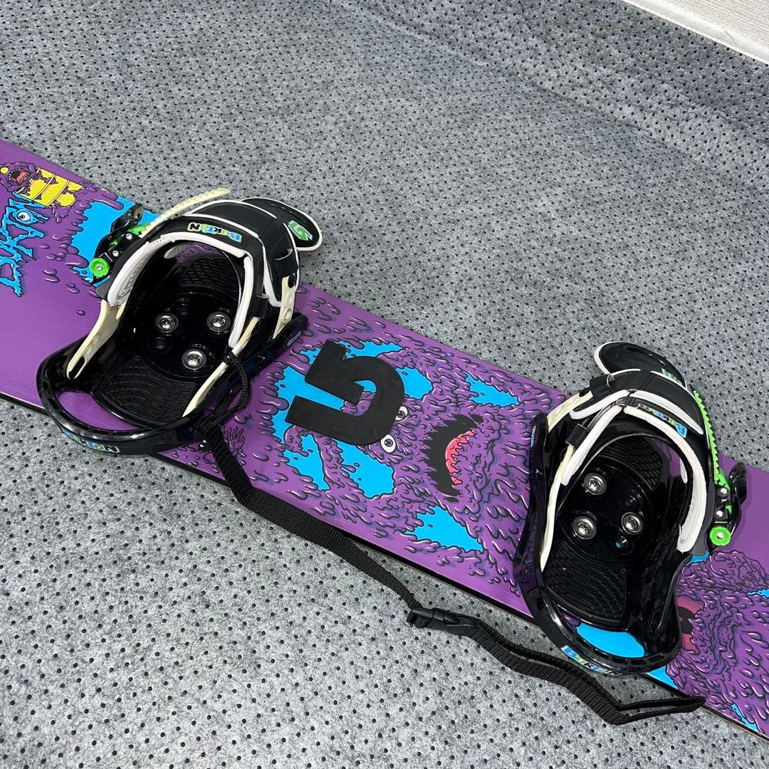 キッズスノーボード 115cm BURTON CHOPPER×バイン×ブーツ