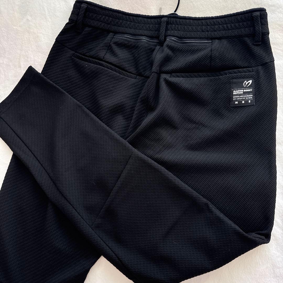現行モデル　マスターバニー　パンツ　黒　ブラック　4 M ジャージ　ストレッチ