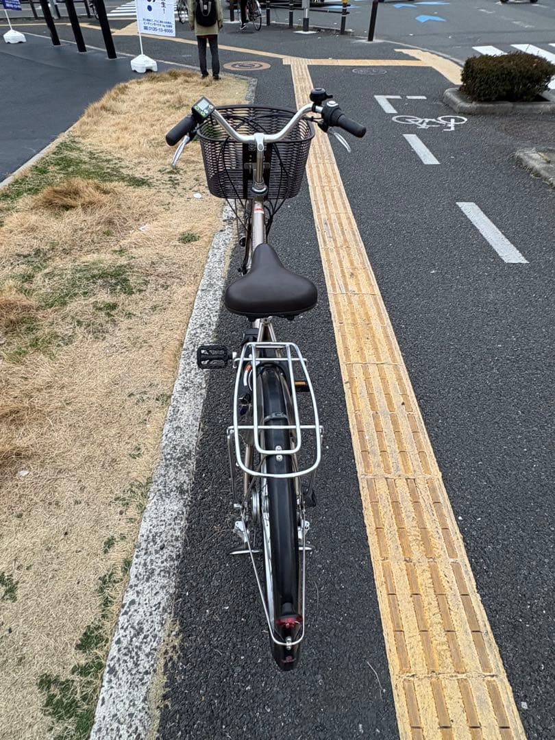 中古YAMAHA電動アシスト自転車　8.7Ah 大阪　087