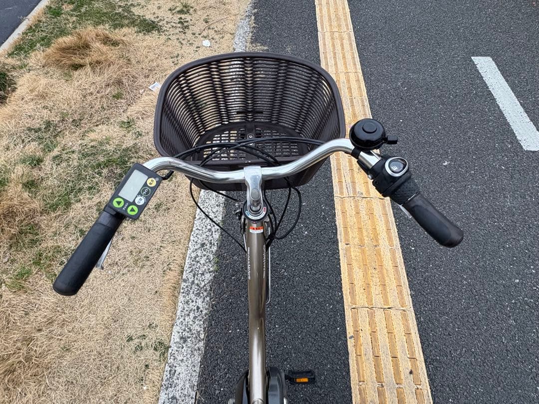 中古YAMAHA電動アシスト自転車　8.7Ah 大阪　087