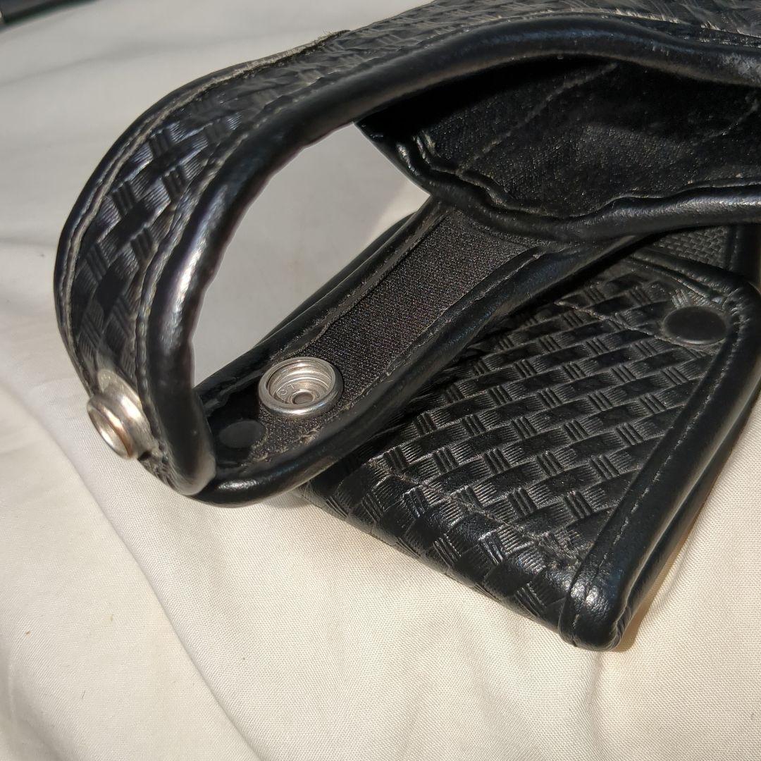 米国実物　bianchi 本革レザー　デューティホルスター　size12 s&w
