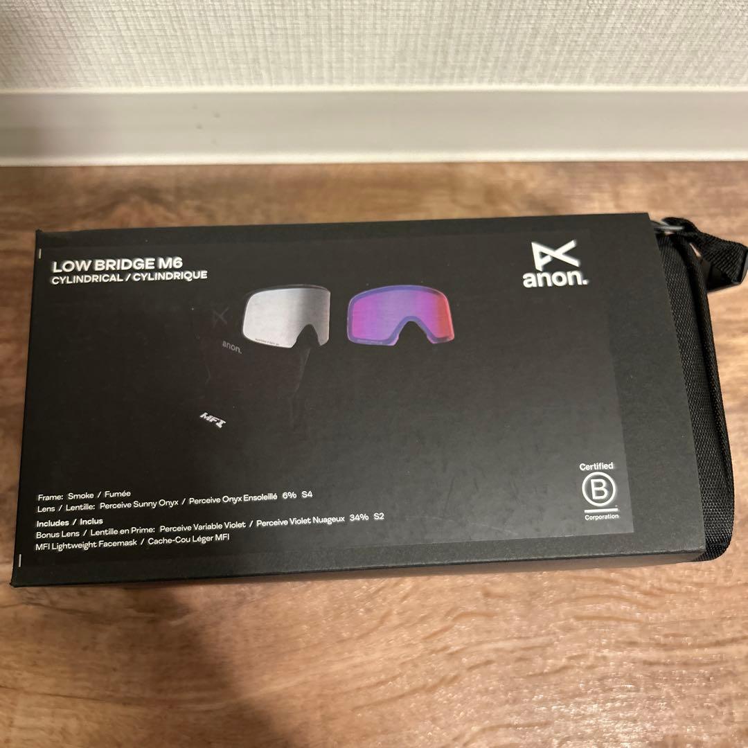 【新品未使用】anon m6