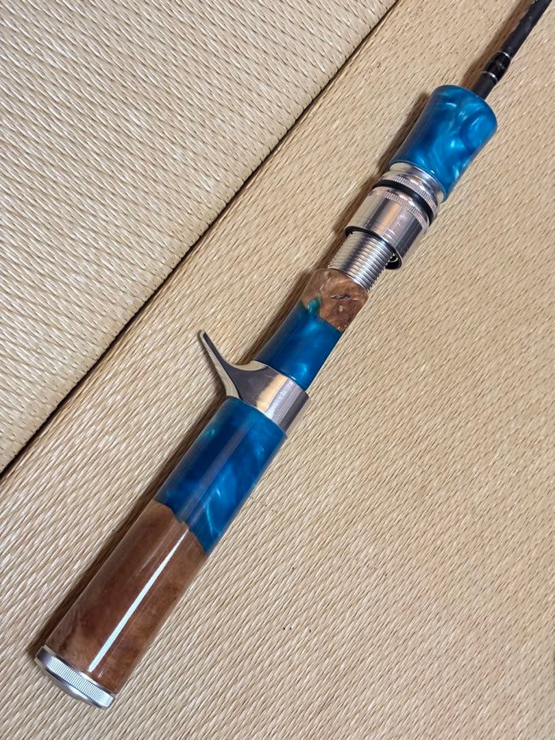トラウトロッド 渓流 155-UL ウッドレジングリップ①
