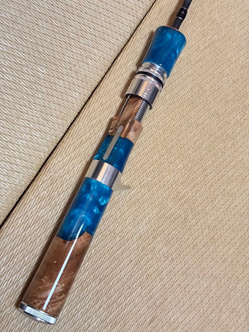 トラウトロッド 渓流 155-UL ウッドレジングリップ①