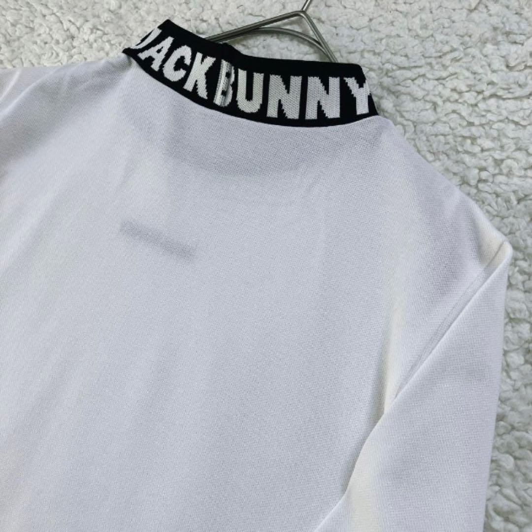【新品L】Jack Bunny!! 人気 カノコ モックネック　長袖シャツ　2
