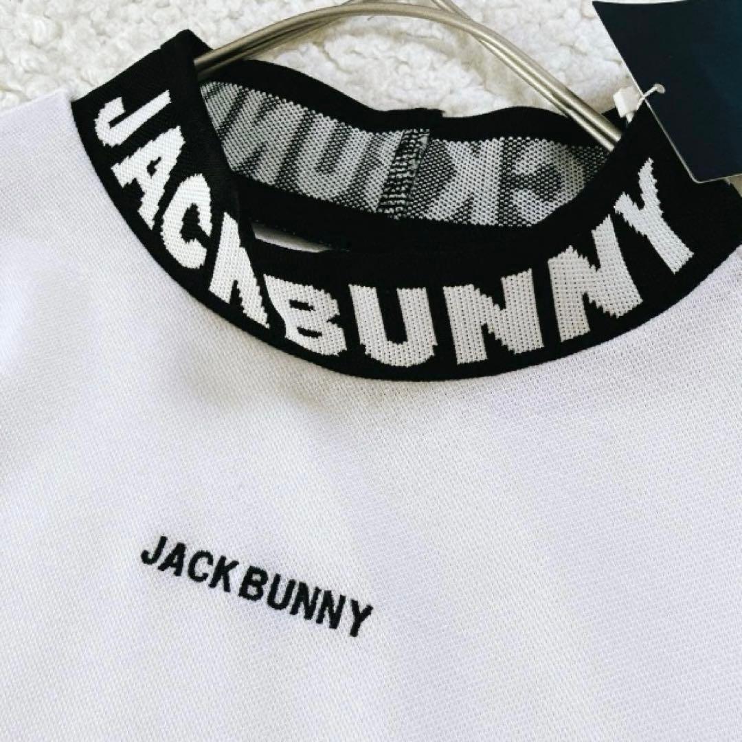 【新品L】Jack Bunny!! 人気 カノコ モックネック　長袖シャツ　2