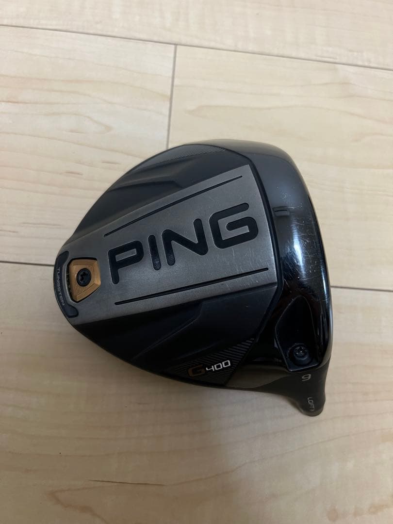 PING G400 ドライバー 9度 ヘッドのみ　ヘッドカバー付き