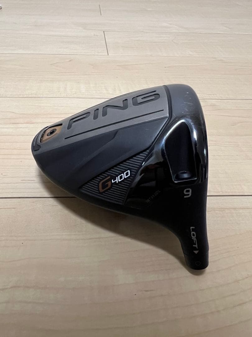 PING G400 ドライバー 9度 ヘッドのみ　ヘッドカバー付き