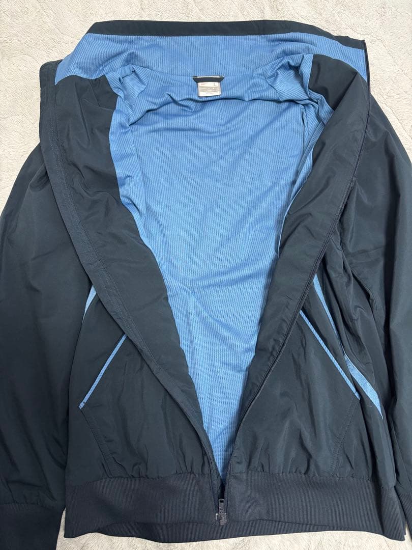 Nike ジャージ上下セット L/Sサイズ 黒/青