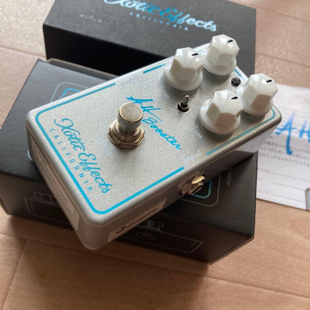 xotic AH booster エフェクター アレンハインズ