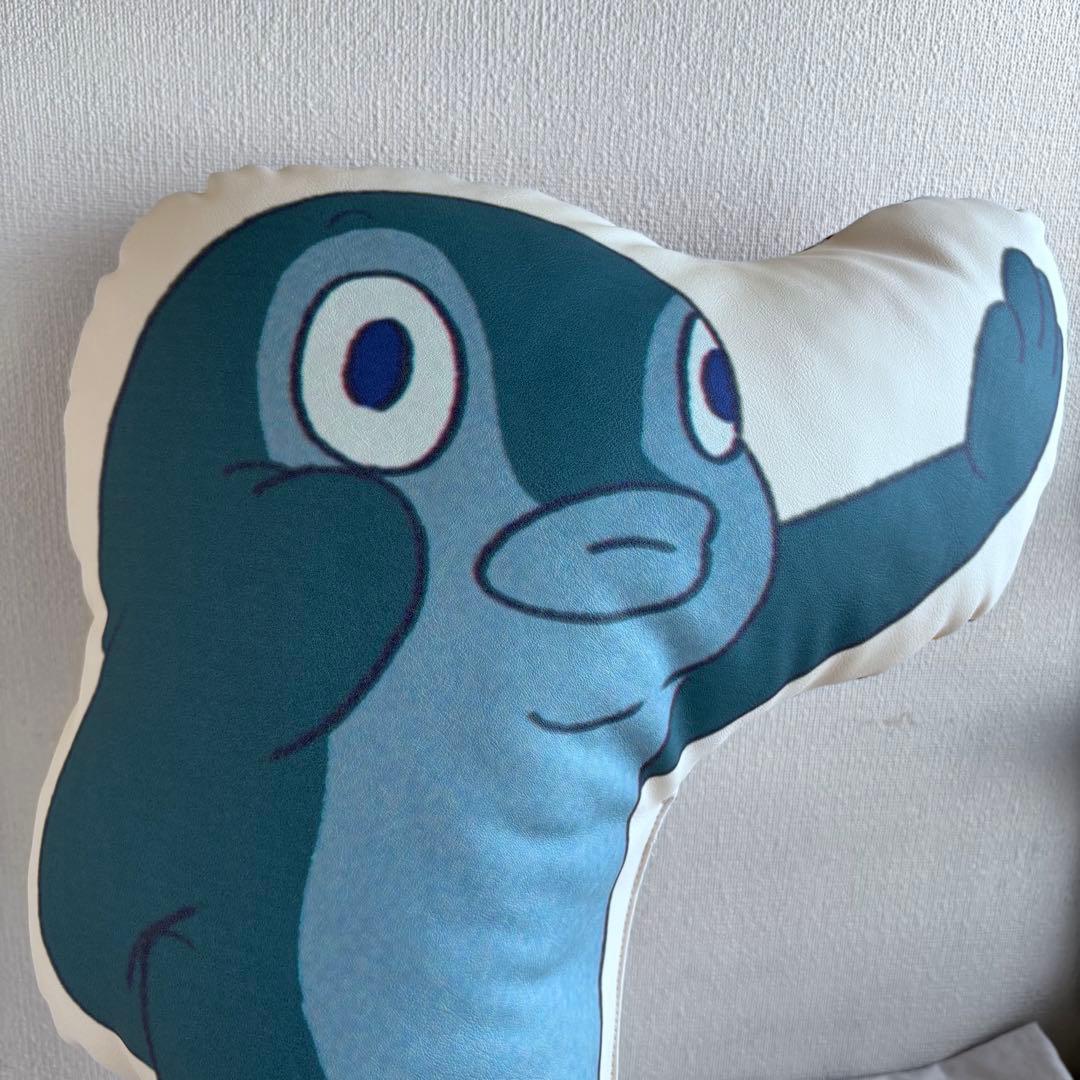 トムとジェリー ニコアンドコラボ 　ダイカットクッション 魚