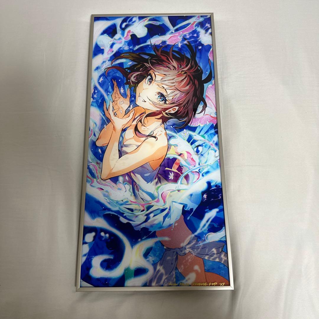 複製原画「AD:HOUSE」レイヤーアクリルアート【直筆サイン入り証明 書付き】