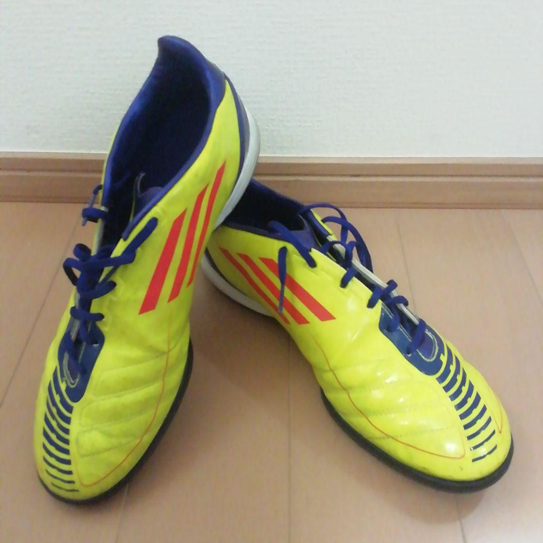 ★adidasアディダス F50 ターフトレシュー　27.5cm 蛍光イエロー★