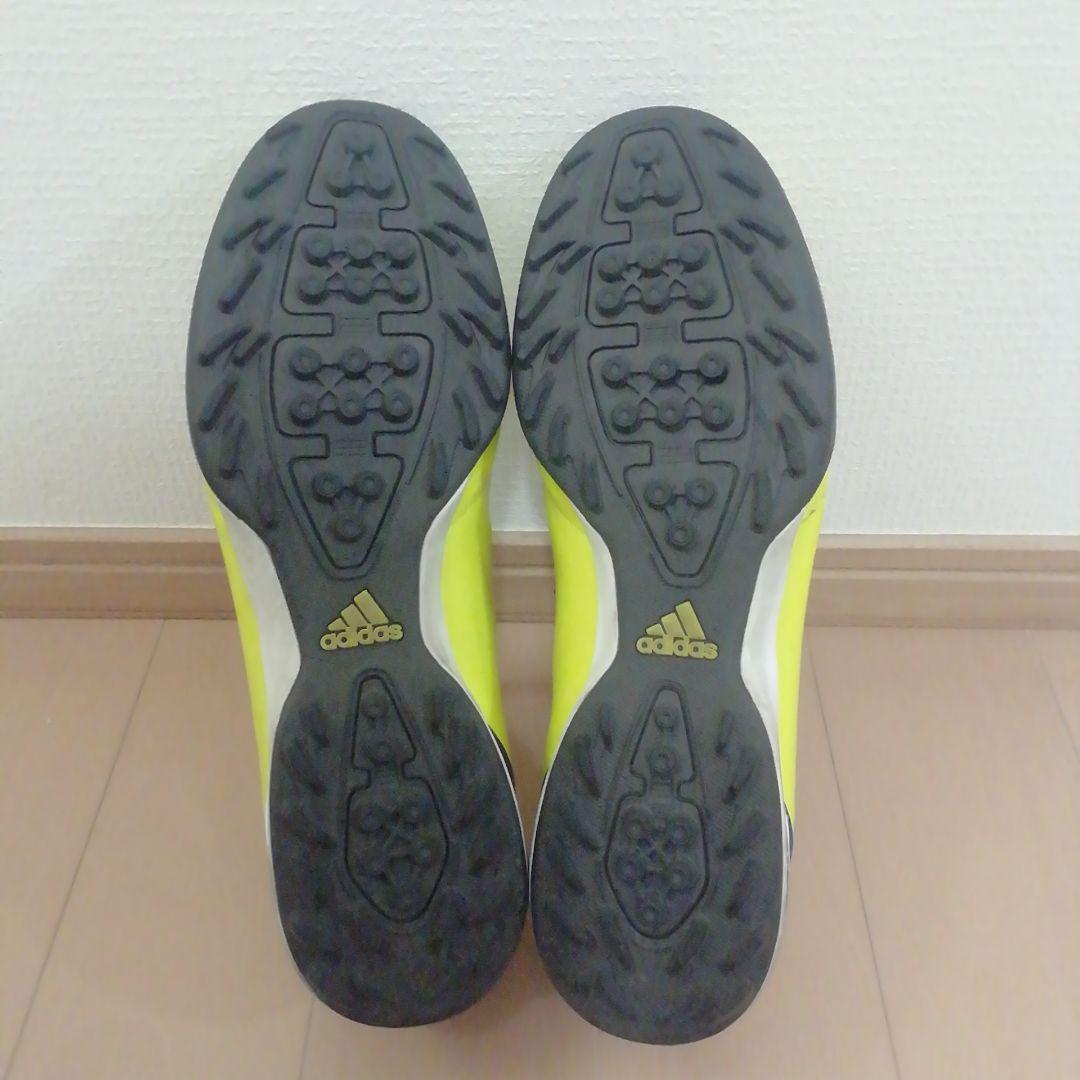 ★adidasアディダス F50 ターフトレシュー　27.5cm 蛍光イエロー★