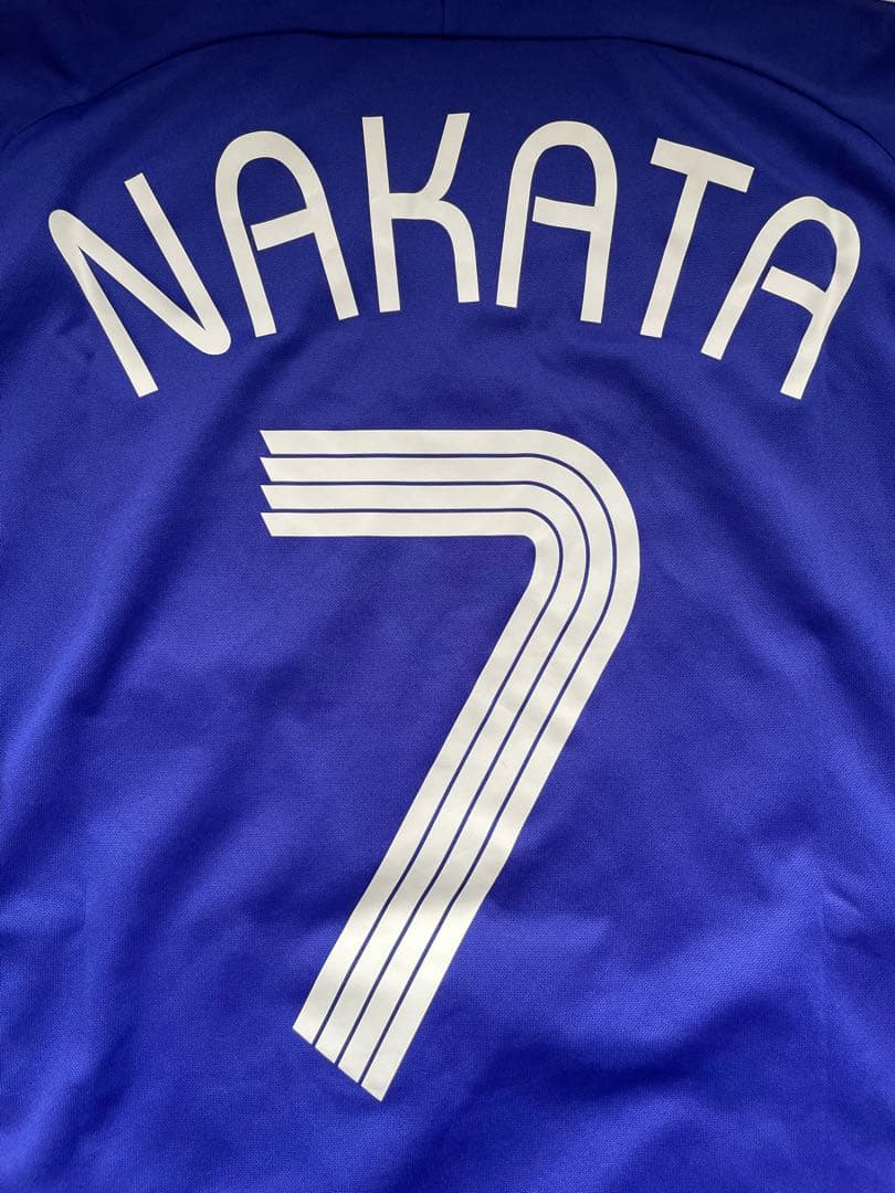 中田英寿　日本代表レプリカユニフォーム2006 サイズＯ(ＸＬ) サッカー
