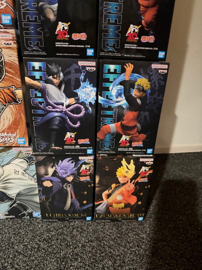 NARUTO 疾風伝 ナルト フィギュア Qposket まとめ売り