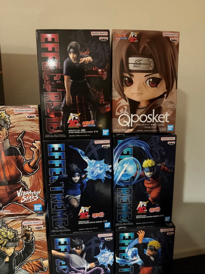 NARUTO 疾風伝 ナルト フィギュア Qposket まとめ売り