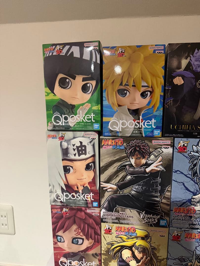 NARUTO 疾風伝 ナルト フィギュア Qposket まとめ売り