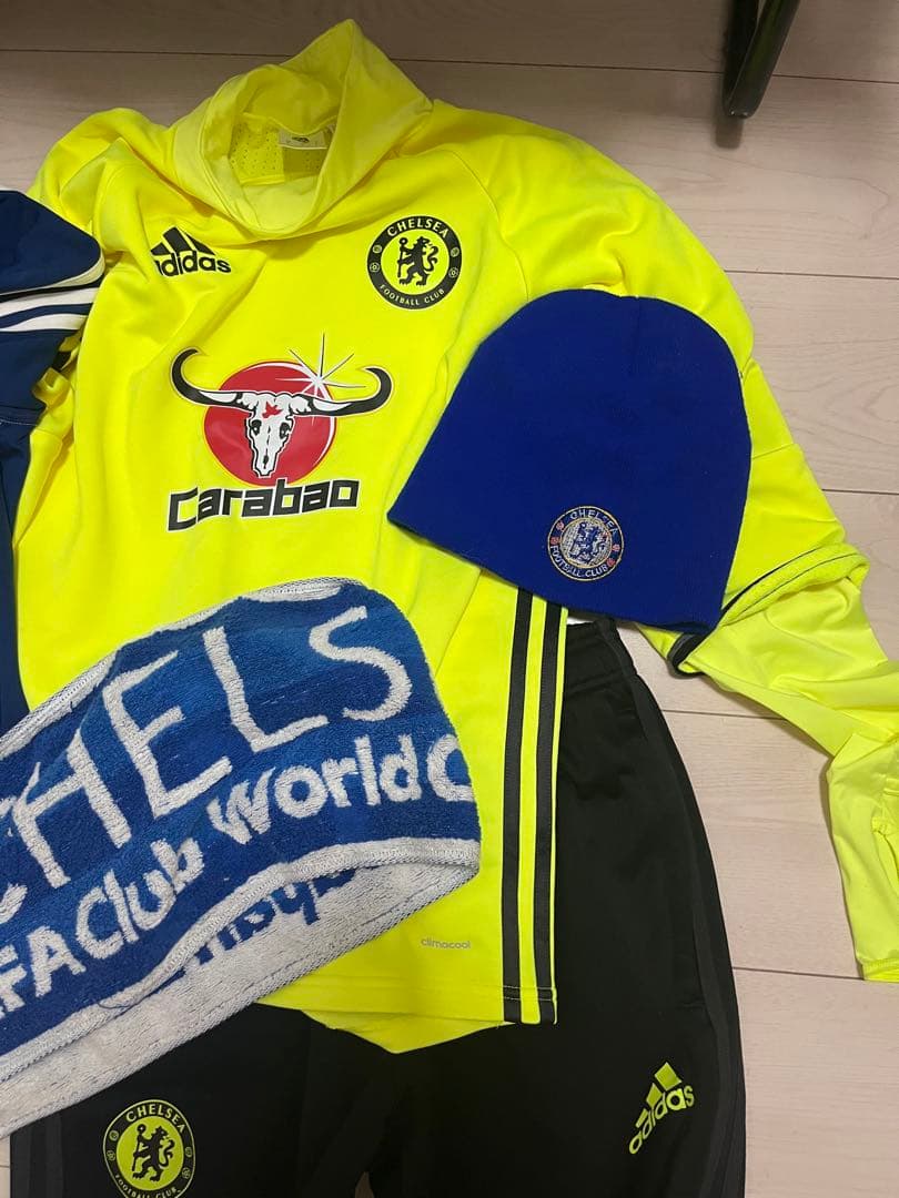 チェルシー　トレーニングセット　ドリルトップ　adidas正規品