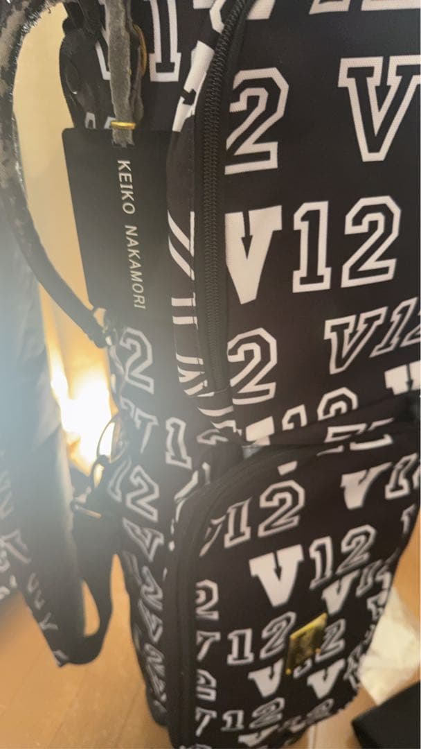 V12 ブラックキャディバッグ着せ替えカバー