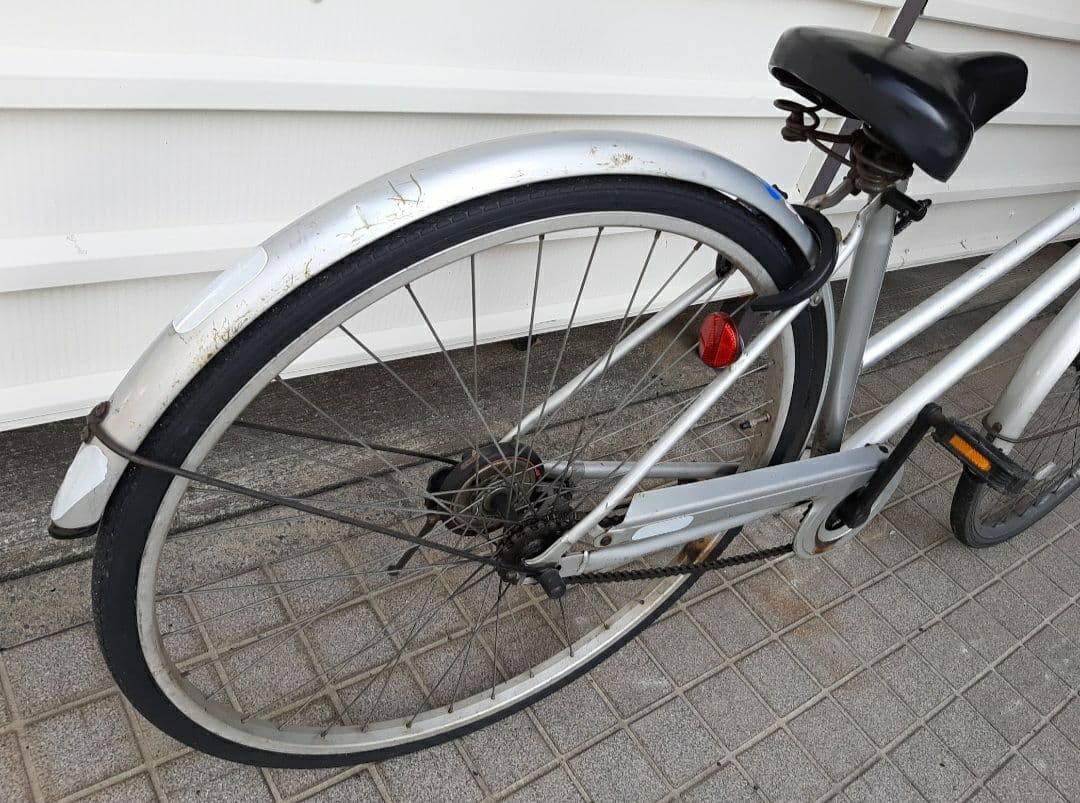 (福岡！直接引き渡し限定)自転車　シティサイクル　ママチャリ　27インチ軽量