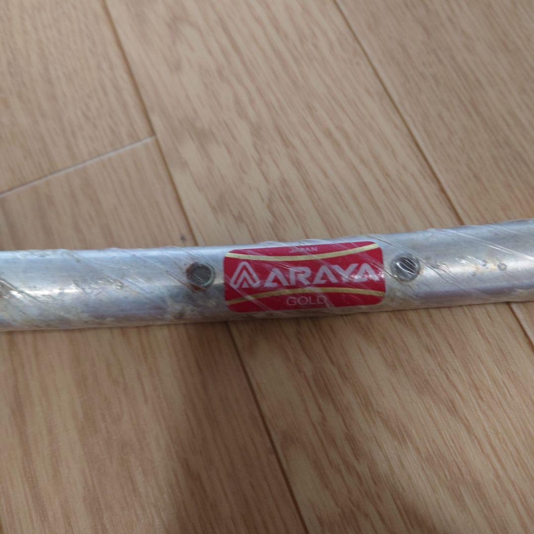 ARAYA GOLD リム 未使用品 汚れありNJS認定品