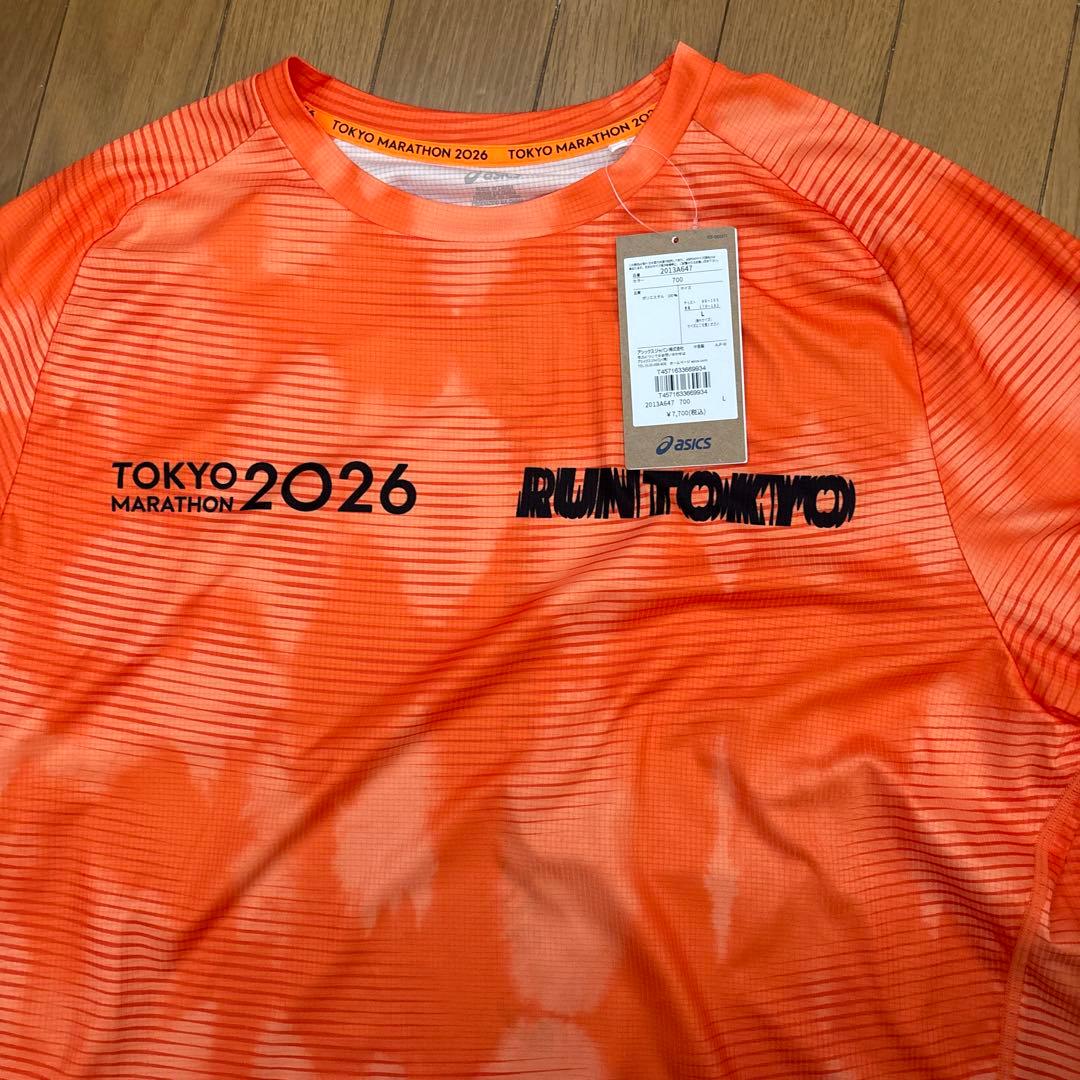 ASICS RUN TOKYO 陸上用シャツ L