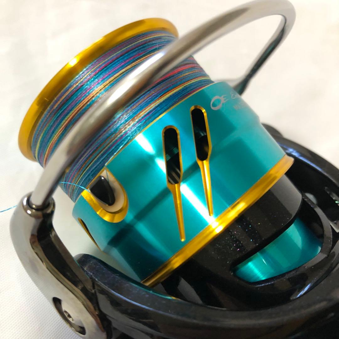 極美品　DAIWA ダイワ　17 エメラルダス　MX 2508PE-H ライン付