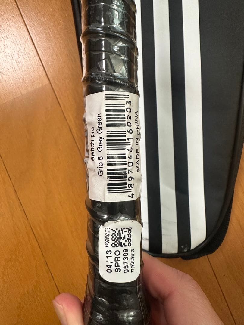 adidas switch pro バドミントンラケット グリップ5