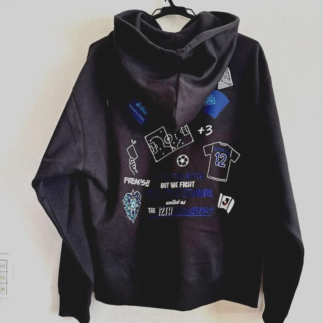 【未使用】アビスパ福岡 ×FREAK’S STORE ジップフーディ Lサイズ