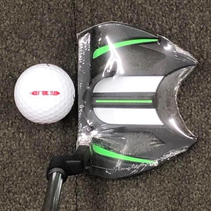 新品最安◆極太グリップと大型ヘッドの安定感抜群のカッコいい　ダイナミクスパター