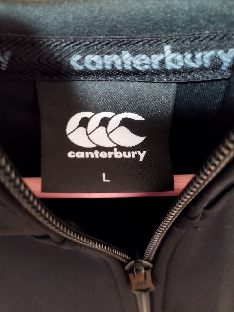canterbury フード付きブラックウェア L