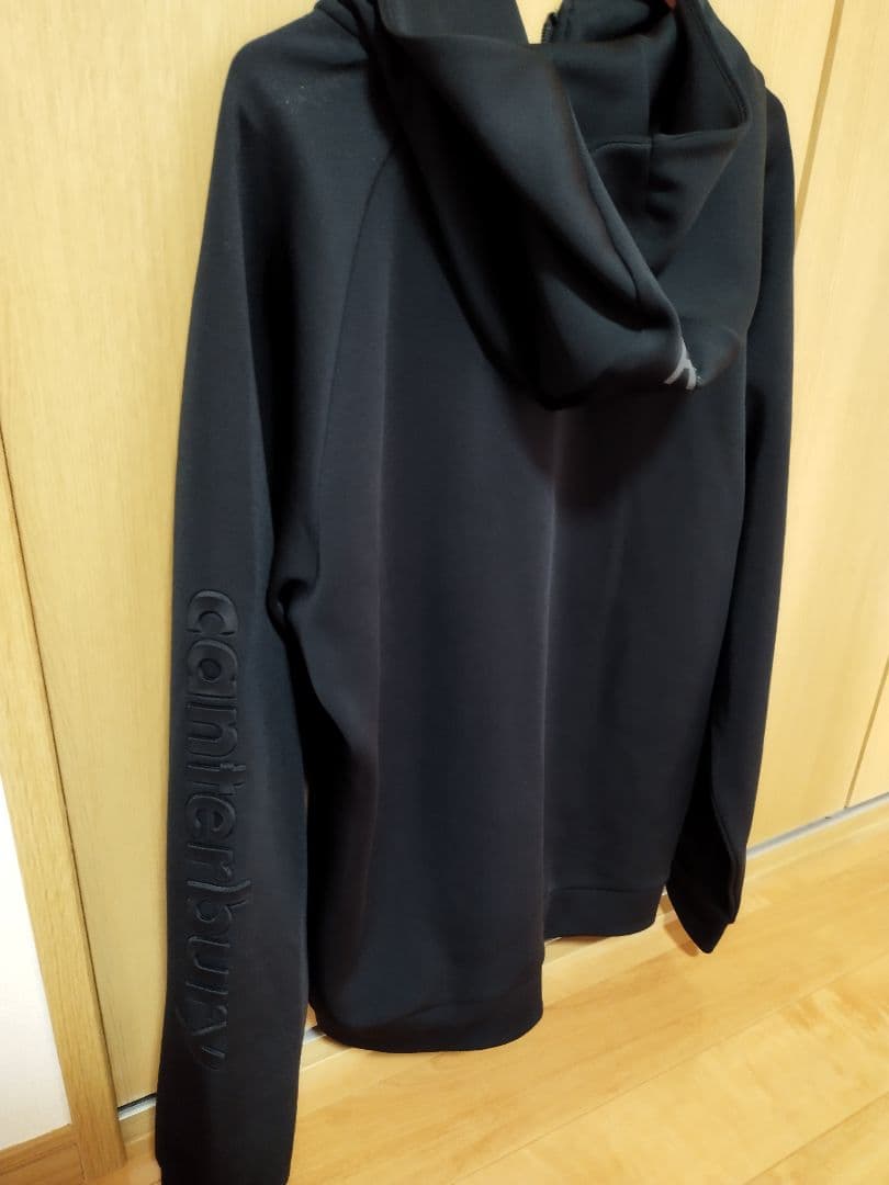canterbury フード付きブラックウェア L