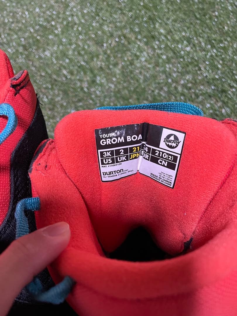 Burton 子ども用スノーボードブーツ 21センチ