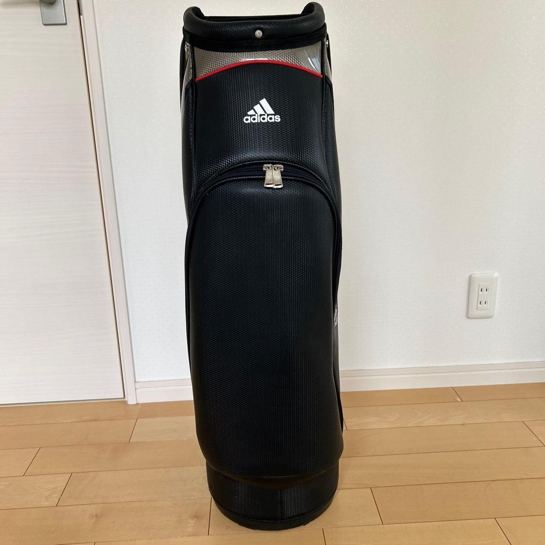アディダス キャディバッグ adidas ゴルフ　黒