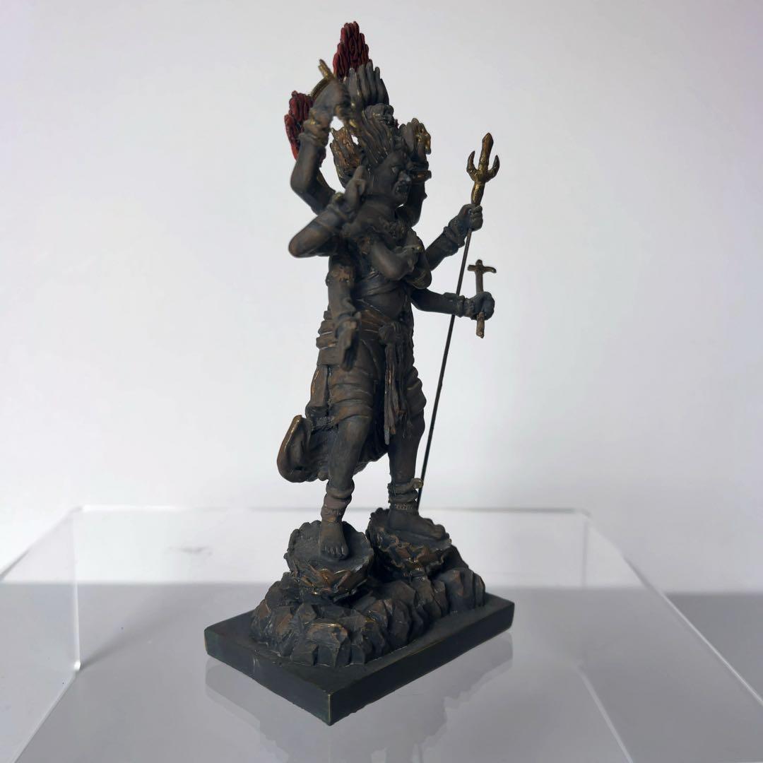 東寺監修 公認ミニチュア仏像 軍荼利明王(ぐんだりみょうおう)