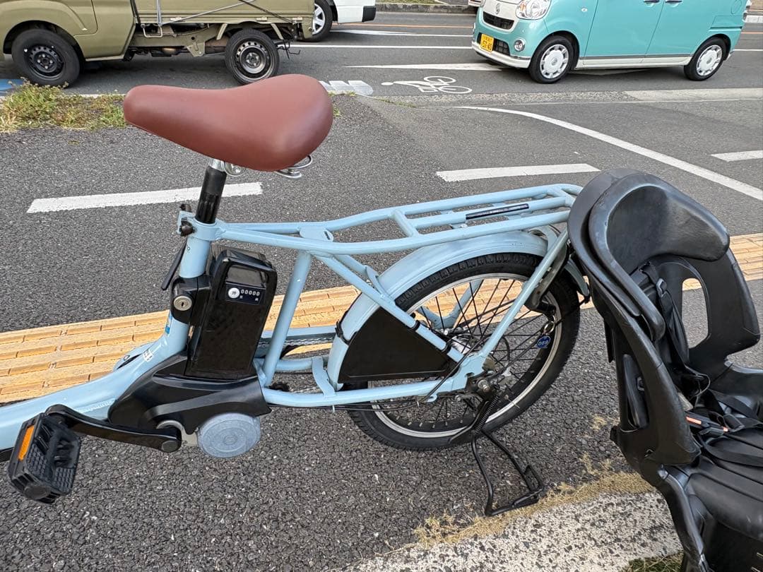 中古20㌅Panasonic電動アシスト自転車　16Ah 大阪　089