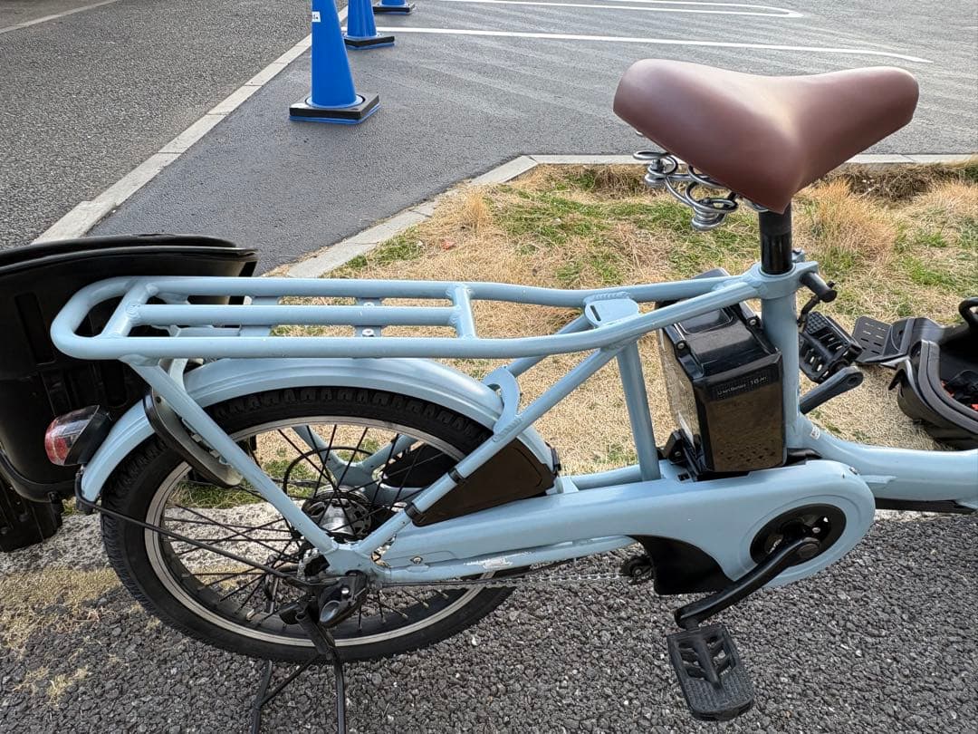 中古20㌅Panasonic電動アシスト自転車　16Ah 大阪　089