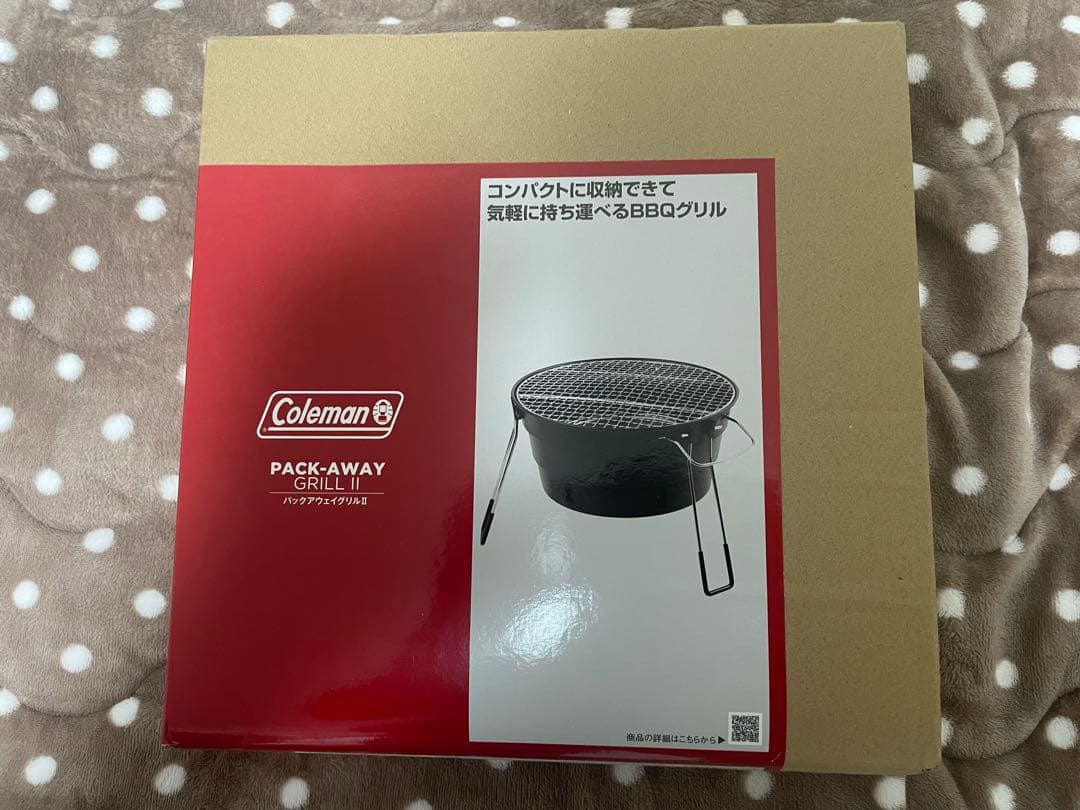 Coleman 2点セット　リビングテーブル60プラス　パックアウェイグリルII