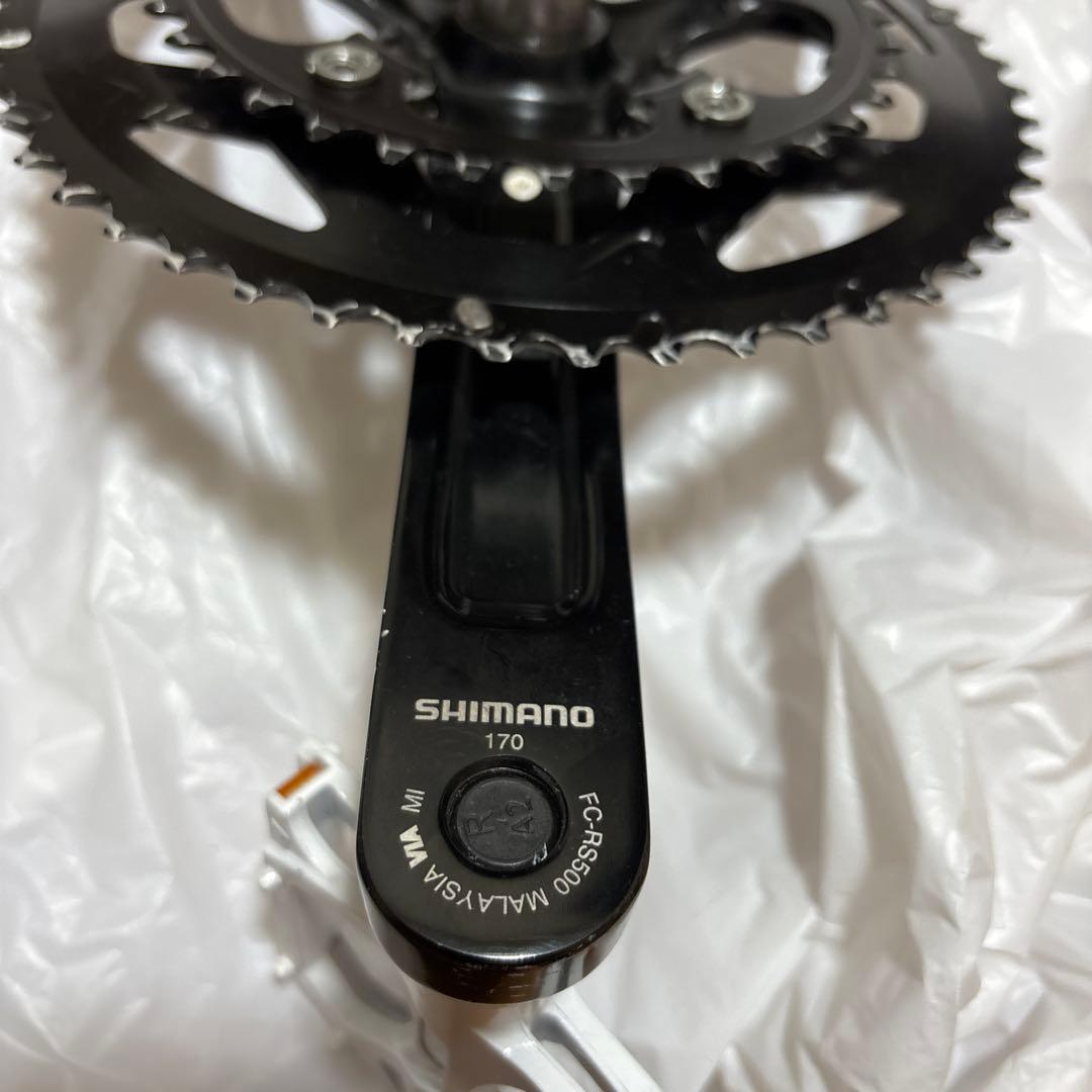SHIMANO FC-RS500 クランクセット ブラック
