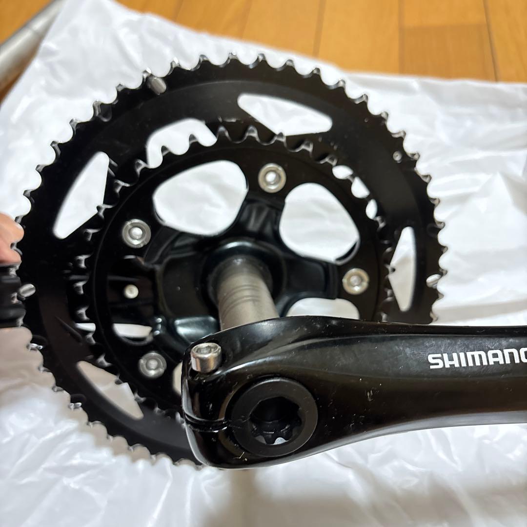SHIMANO FC-RS500 クランクセット ブラック