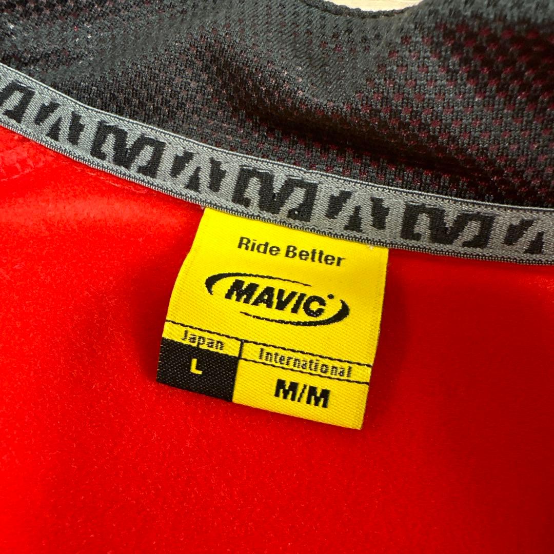 MAVIC 赤 Lサイズ ウィンドブレーカー