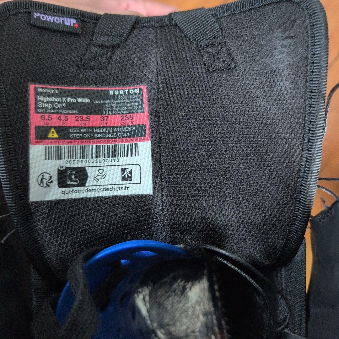 Burton ハイショット X Pro Step On 23.5 WIDE