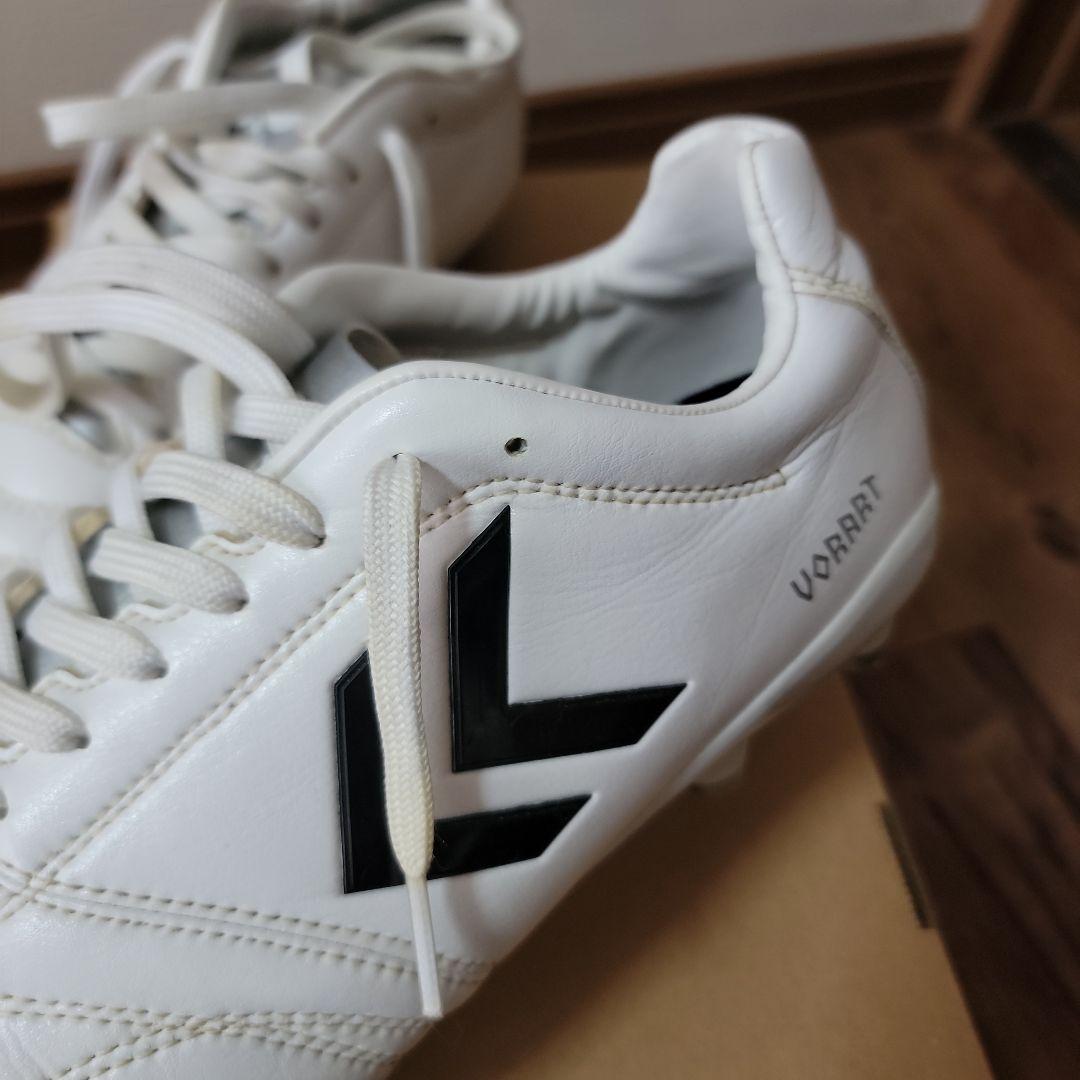 hummel　VORART 　スパイク　サッカーシューズ ホワイト　27.0
